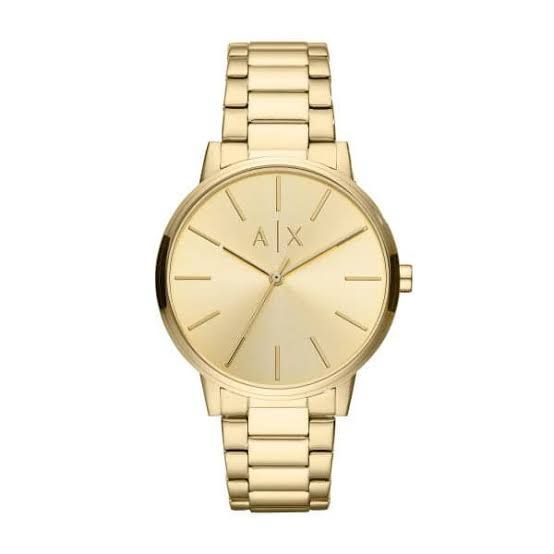 Armani Exchange Watches Gold
