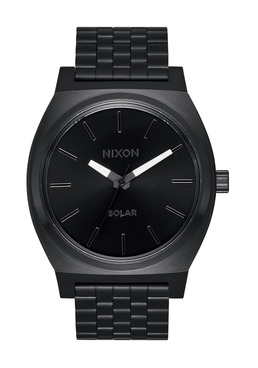 Time Teller Solar Watch | Black / White - Nixon A1369756-00