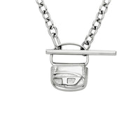 Diesel Silver Tone Necklace DX1593040 DX1593040