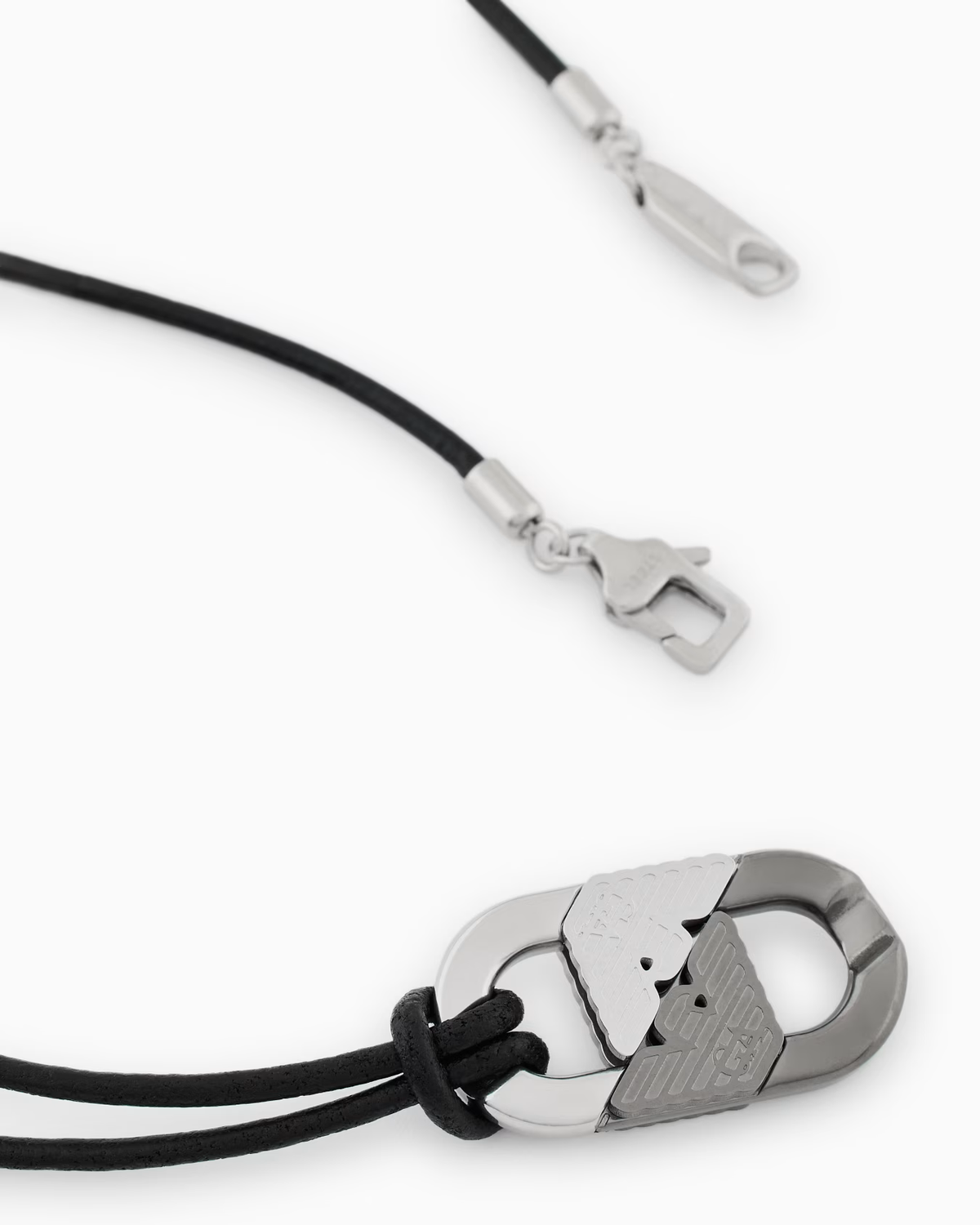 Two-Tone Stainless Steel Pendant Necklace EGS3170040