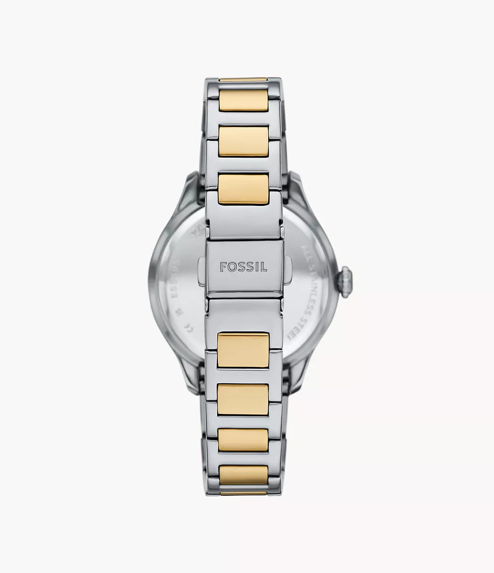 Gilmore Three-Hand Date Two-Tone Stainless Steel Watch ES5396