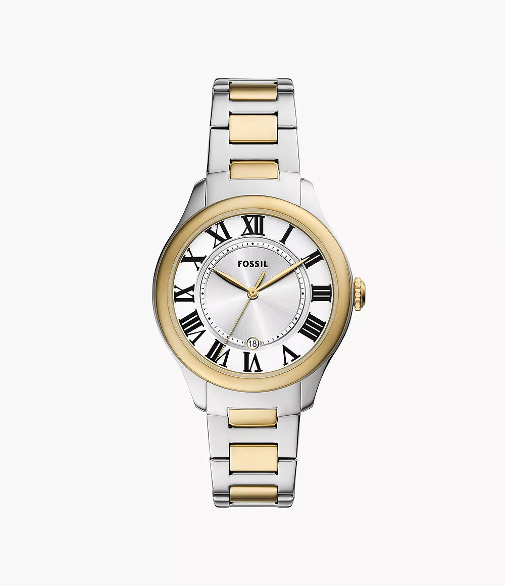 Gilmore Three-Hand Date Two-Tone Stainless Steel Watch ES5396