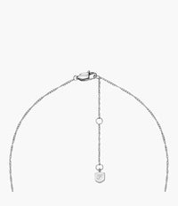 Legacy Heart Stainless Steel Rotating Pendant Necklace JF04836040