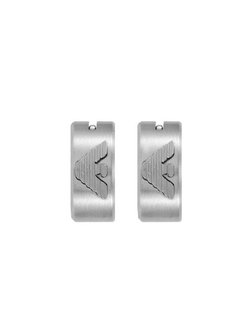 Emporio Armani Eagle Armani Earrings Mens Emporio Armani Silver