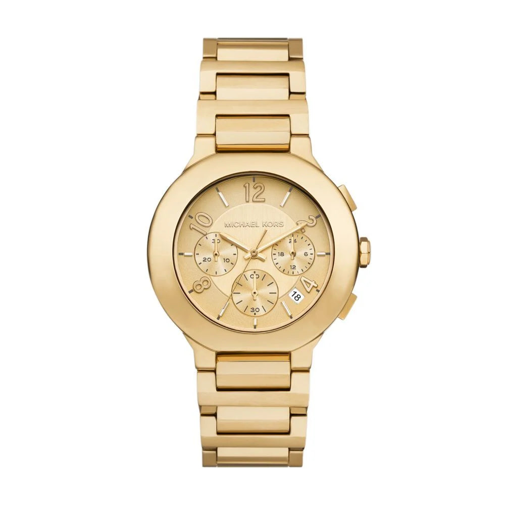 Michael Kors Women's Gramercy Chronograph, Gold-Tone Stainless Steel Watch - MK7520