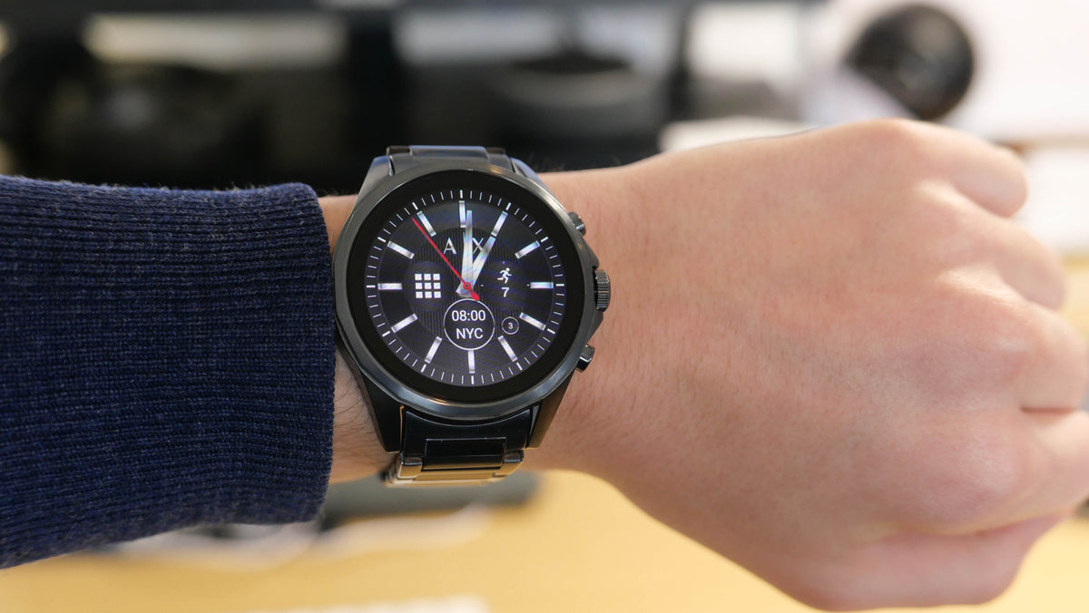 armani exchange smart watch