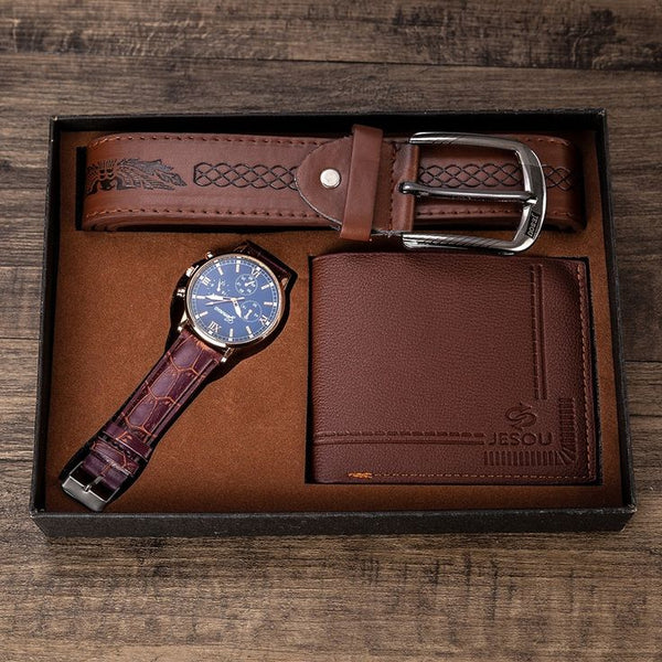 Why Every Man Needs a Signature Belt, Wallet & Watch Combo