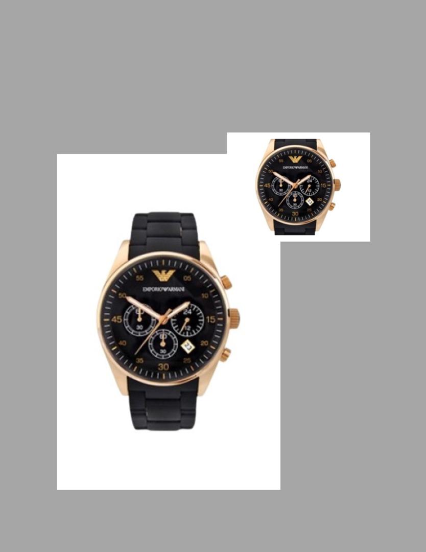 Emporio Armani Chronograph Stainless Steel Watch