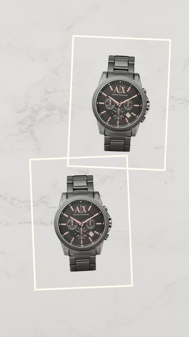 Emporio Armani Chronograph Stainless Steel Watch 