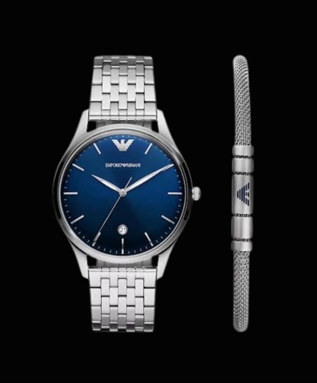 Emporio  Armani Watch & Bracelet Set