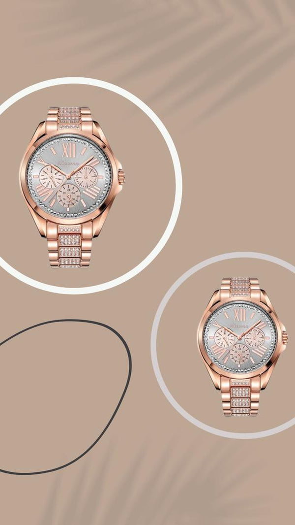Emporio  Armani Women’s Ceramic & Rose Gold Watch