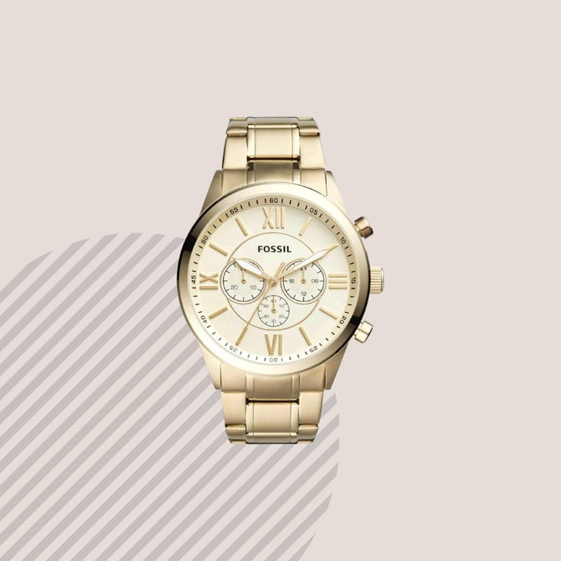 Fossil Flynn Chronograph Gold-Tone Watch