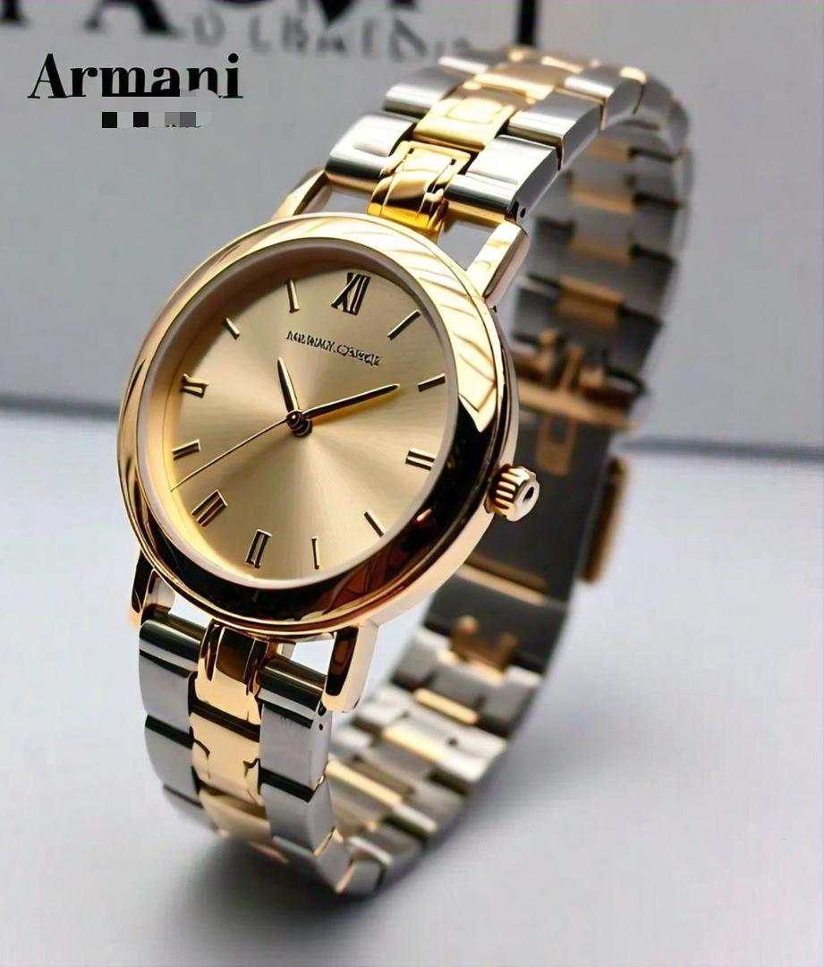 Gold and Silver Classic Wrist Watches for Men and Women