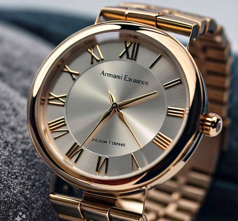 Armani Exchange Gold-Tone Watch