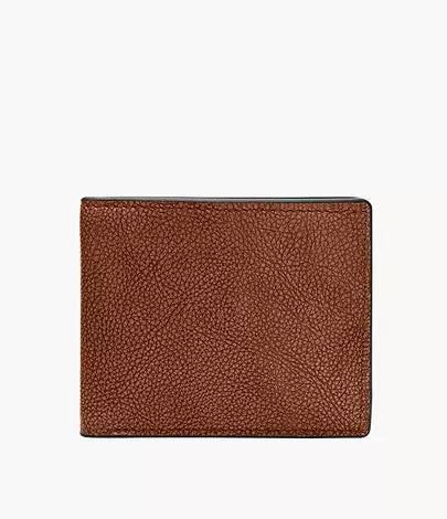 Genuine Leather Fossil Bifold Wallets for Men