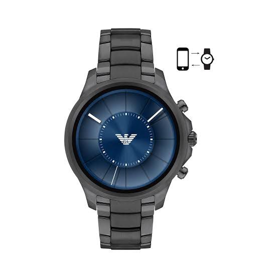 Emporio Armani Renato Blue Dial Watches