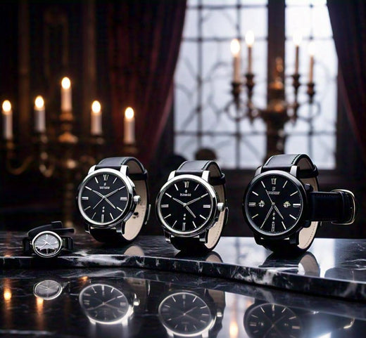 Black and Classic Men’s Wrist Watches in Ghana