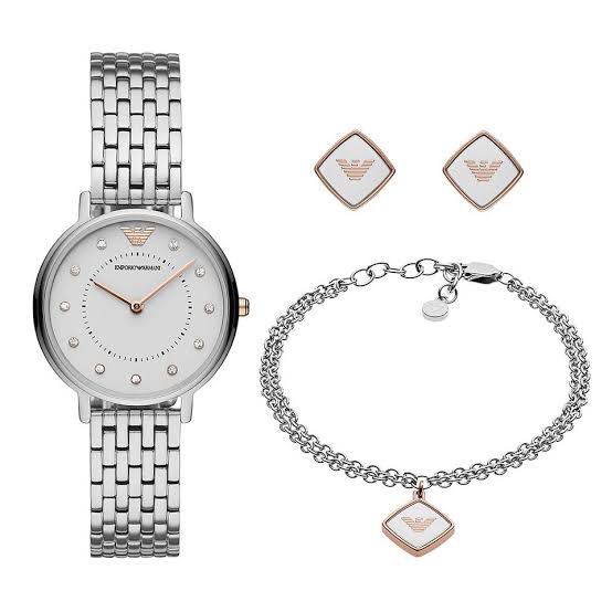 Emporio Armani Watch and Bracelet Gift Set