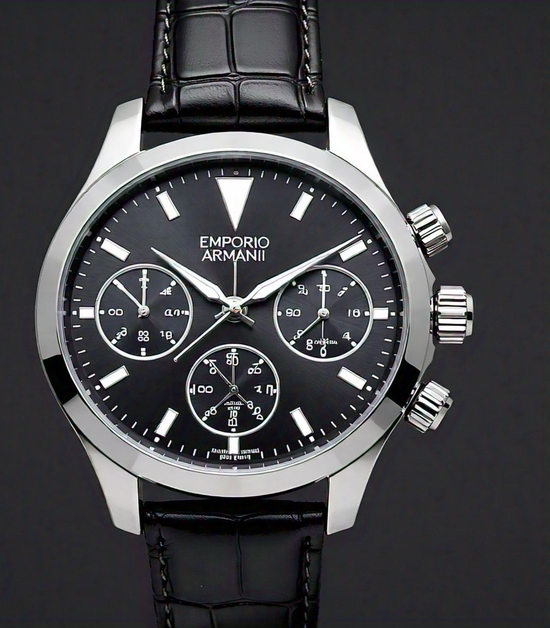 Emporio Armani Stainless Steel Chronograph