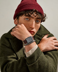 Hagen Three-Hand Brown Leather Watch SKW6932