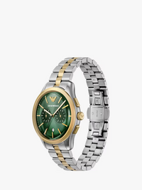 Emporio Armani Chronograph Two-Tone Stainless Steel Watch AR11692