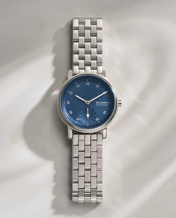Kuppel Lille Two-Hand Sub-Second Silver Stainless Steel Bracelet Watch SKW3129