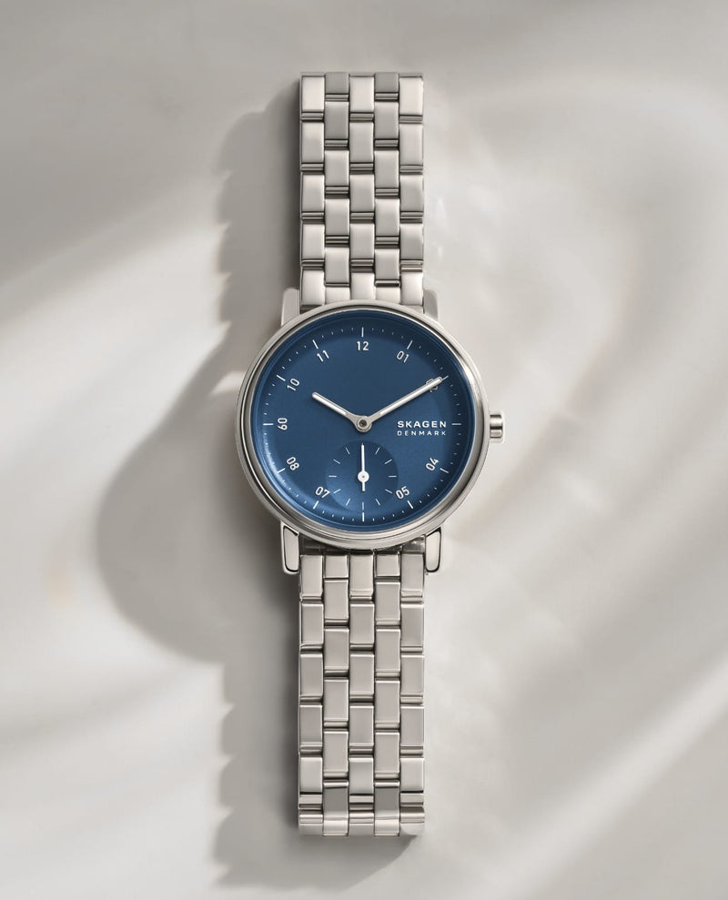 Kuppel Lille Two-Hand Sub-Second Silver Stainless Steel Bracelet Watch SKW3129