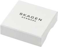 SKJ1816791 - Skagen Women's Sofie Sea Glass White Organic-Shaped Drop Earrings