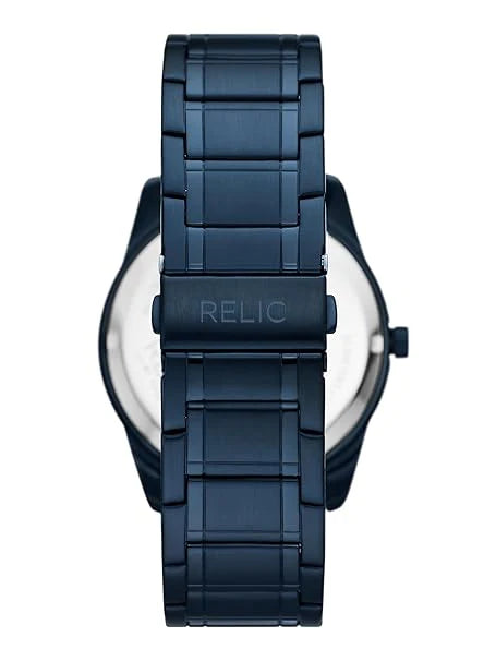 Relic by Fossil Men's Rylan Quartz Stainless Steel Diamond Accent Dress Watch ZR77281