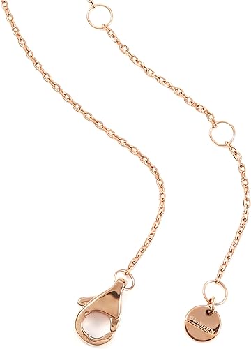 SKJ1803791 - Skagen Women's Sofie Sea Glass Pink Heart-Shaped Pendant Necklace, SKJ1803791 - Rose Gold