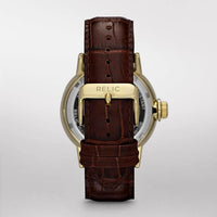 Relic Men's ZR77241 Analog Automatic Brown Watch ZR77241 ZR77241