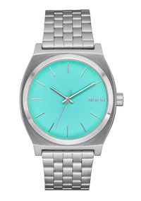 Nixon Time Teller Watch | Silver / Turquoise | Unisex A0452084-00