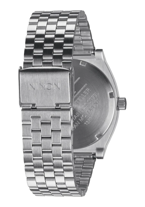 Nixon Time Teller Watch | Silver / Turquoise | Unisex A0452084-00