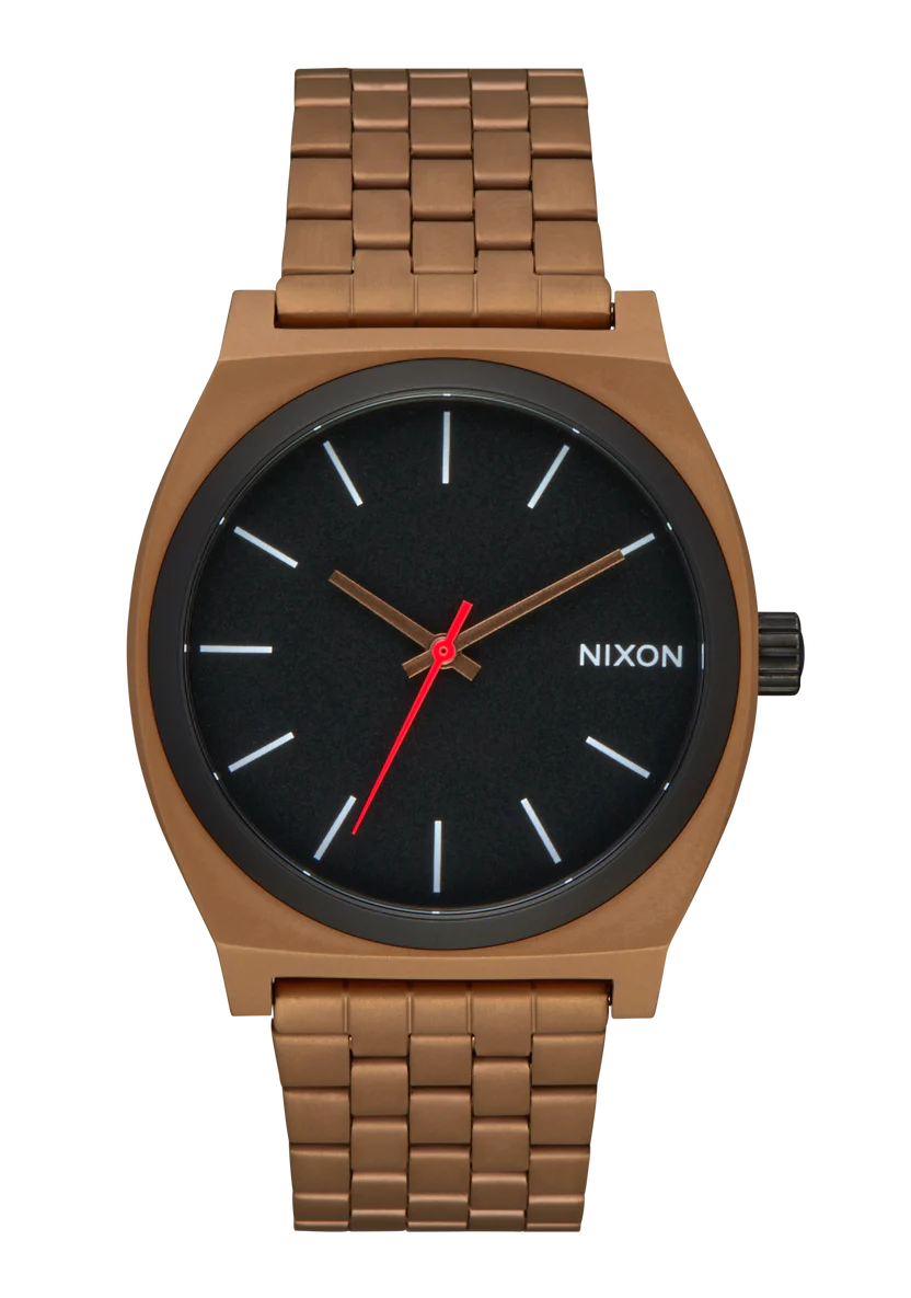 Time Teller Watch | Bronze / Black | Unisex Stainless Steel A0455145-00