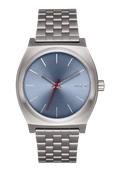 Time Teller Watch | Light Gunmetal / Dusty Blue - Nixon A0455160-00
