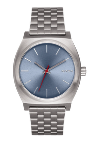 Time Teller Watch | Light Gunmetal / Dusty Blue - Nixon A0455160-00