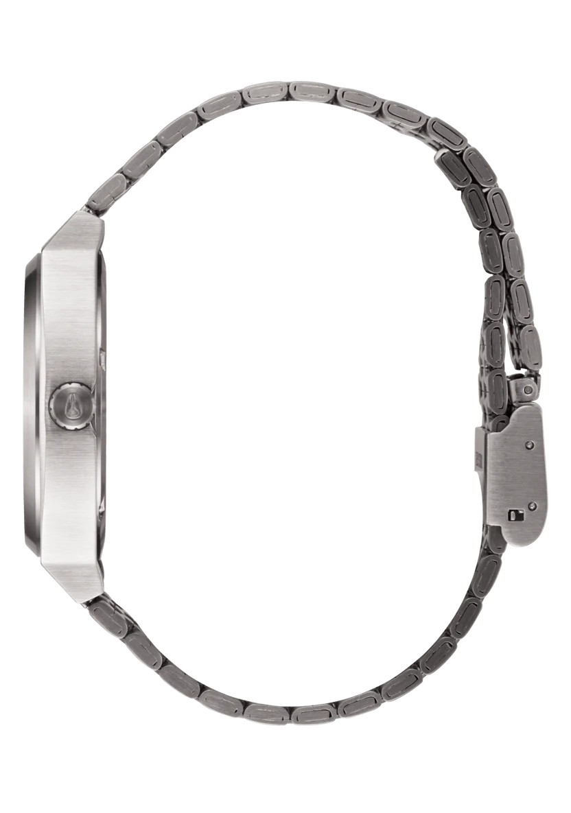 Time Teller Watch | Light Gunmetal / Dusty Blue - Nixon A0455160-00