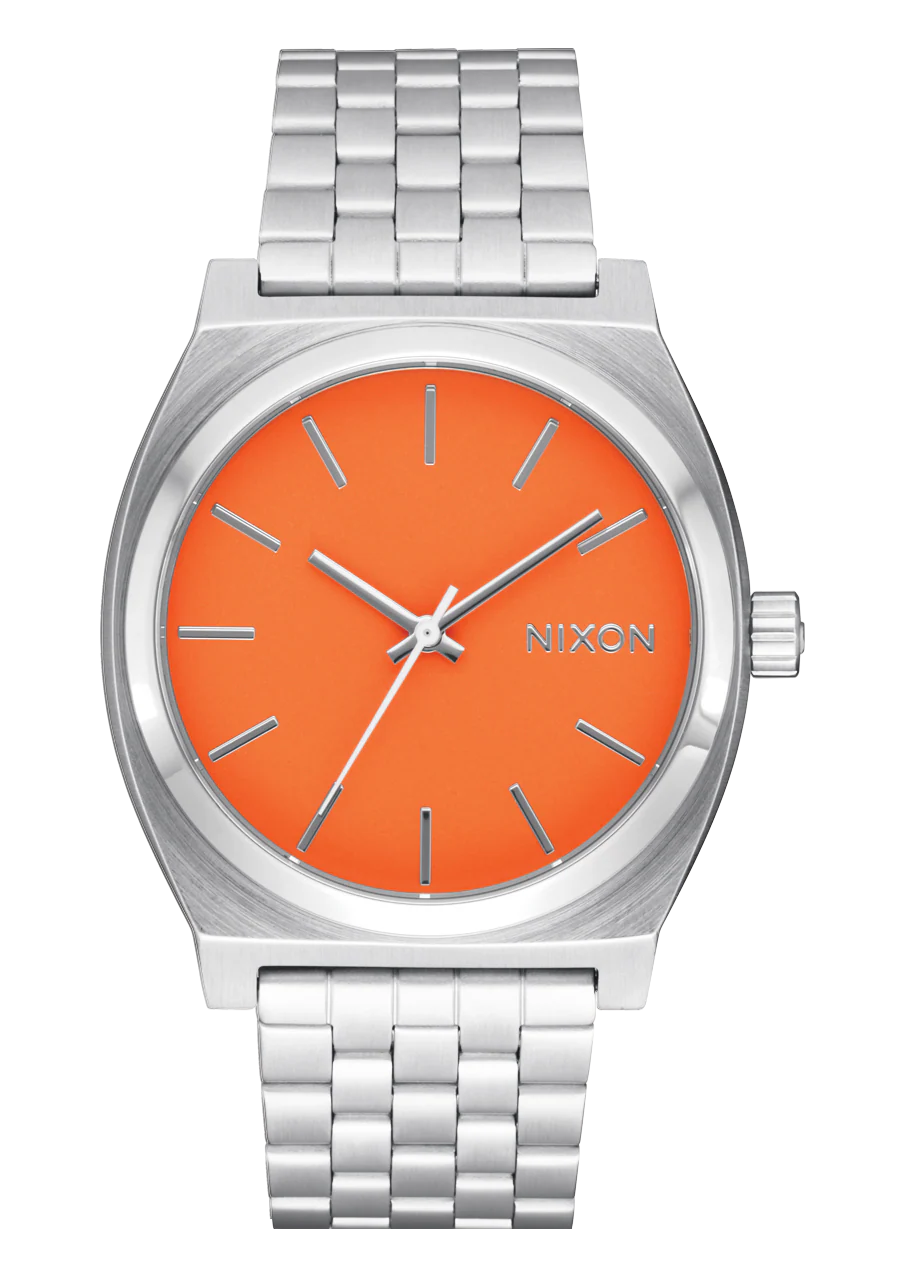 Time Teller Watch | Silver / Mandarin | Unisex A0455212-00 A0455212-00