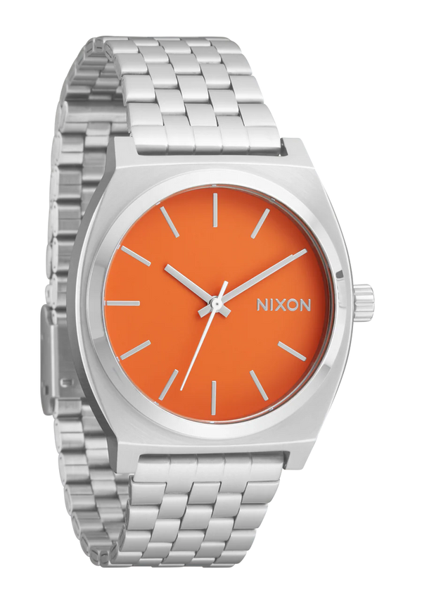 Time Teller Watch | Silver / Mandarin | Unisex A0455212-00 A0455212-00
