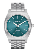 Time Teller Solar Watch | Silver / Dusty Blue Sunray A13695161-00