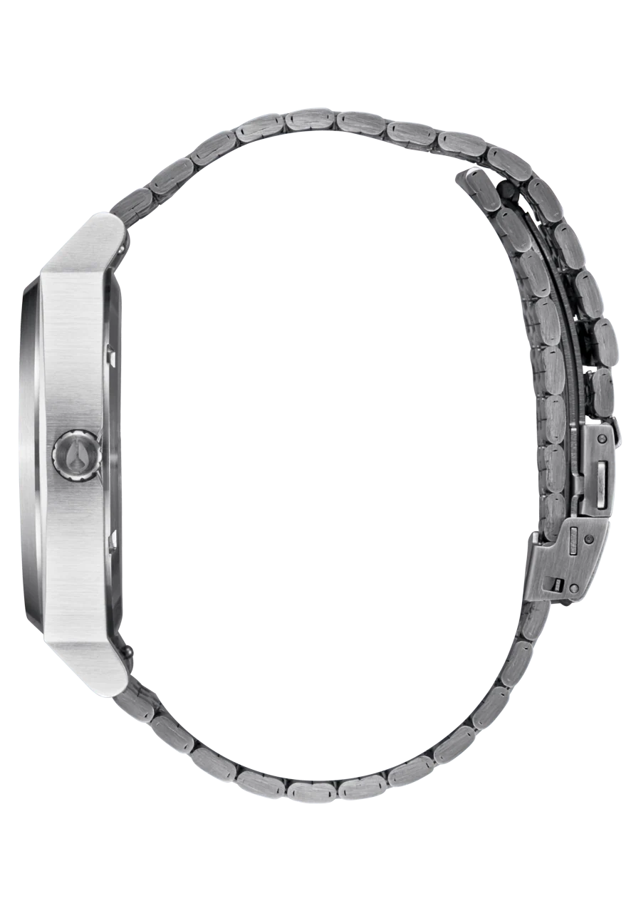 Time Teller Solar Watch | Silver / Dusty Blue Sunray A13695161-00