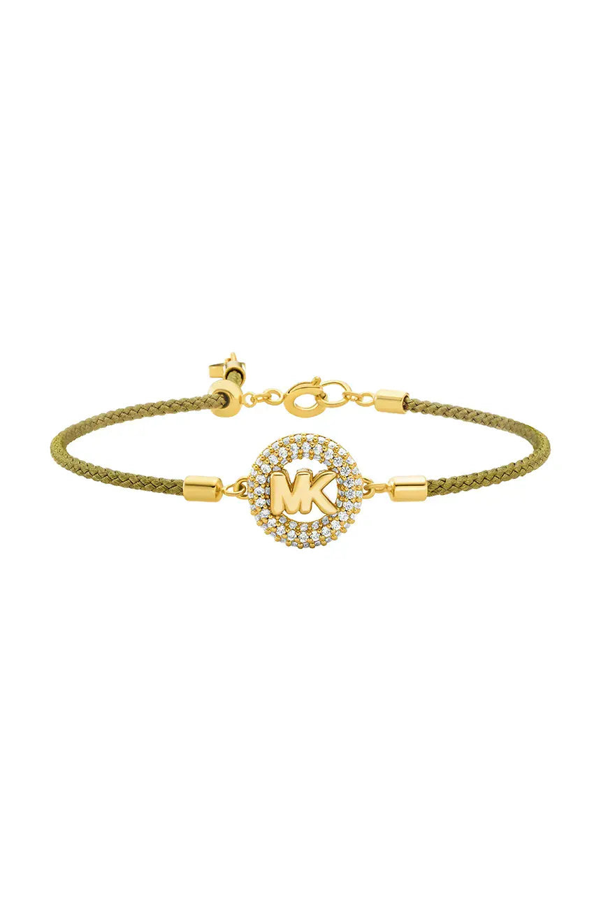 Michael Kors Women's brass bracelet with zirconia MKJ8685710