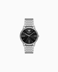 Three-Hand Date Stainless Steel Watch AR11600