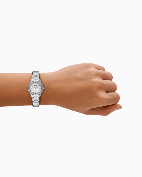 Two-Hand Stainless Steel Watch AR11669