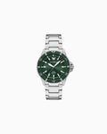 World Explorer Solar-Powered Three-Hand Stainless Steel Watch AR11698