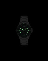 World Explorer Solar-Powered Three-Hand Stainless Steel Watch AR11698