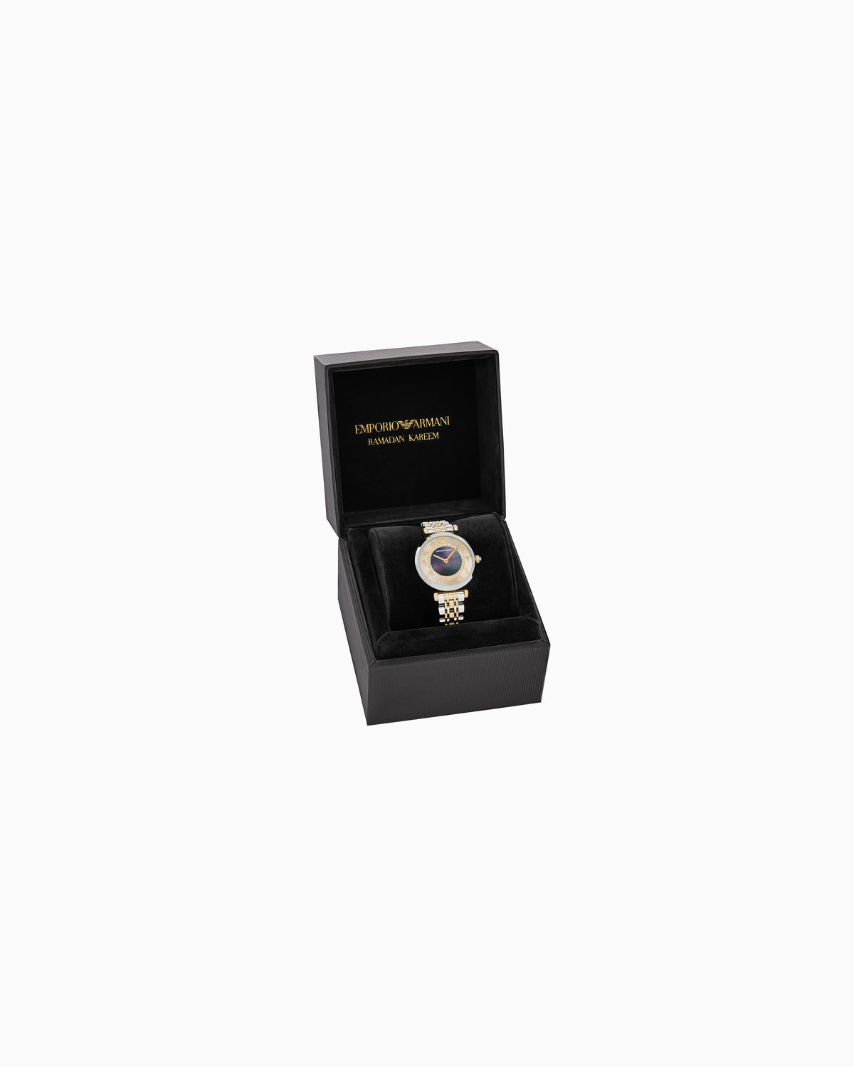 Two-Hand Two-Tone Stainless Steel Watch AR11719