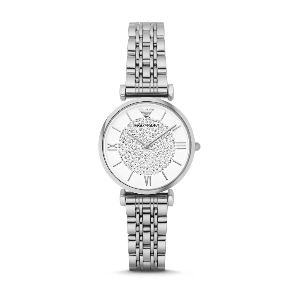 AR1925 Emporio Armani Women's Two-Hand Stainless Steel Watch