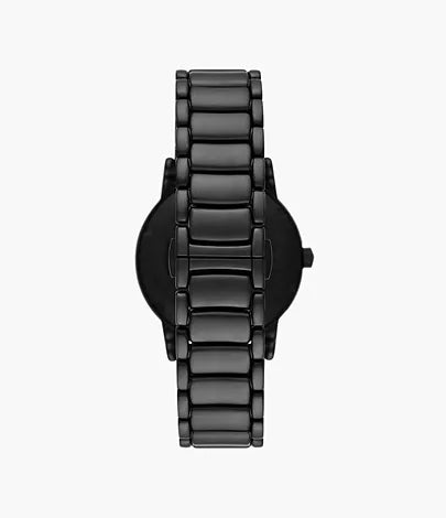 AR60045 - Emporio Armani Automatic Black Stainless Steel Watch For Men