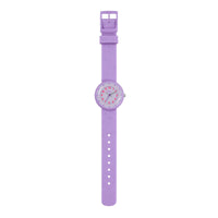 Tikkers Purple Glitter Strap Watch ATK1102